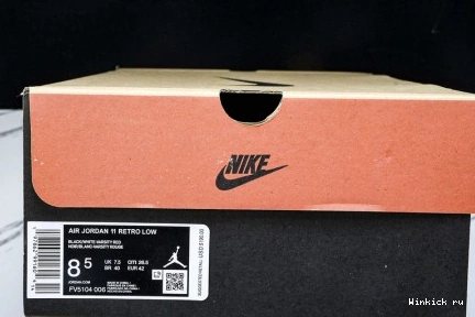 11 Air Low Jordan “Bred” 1209